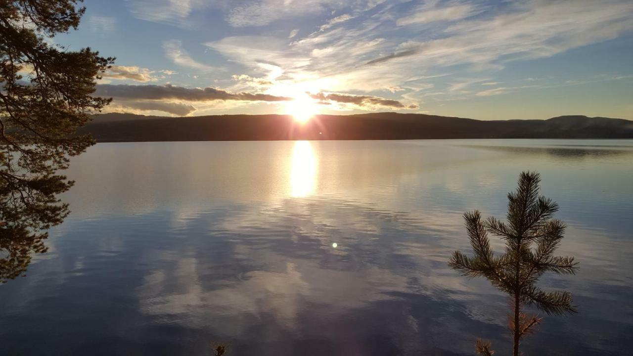 Det Gule Huset Hurdal Buitenkant foto