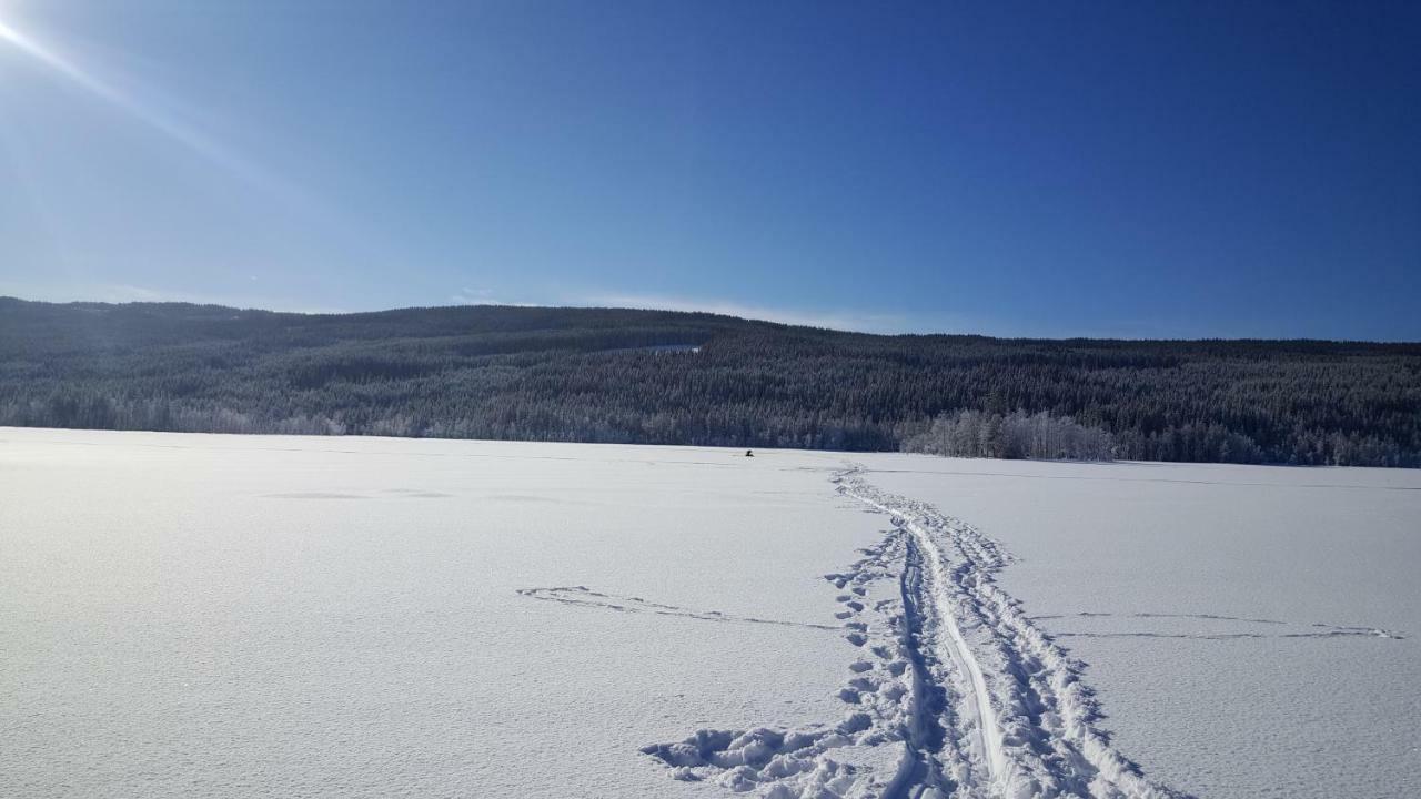 Det Gule Huset Hurdal Buitenkant foto