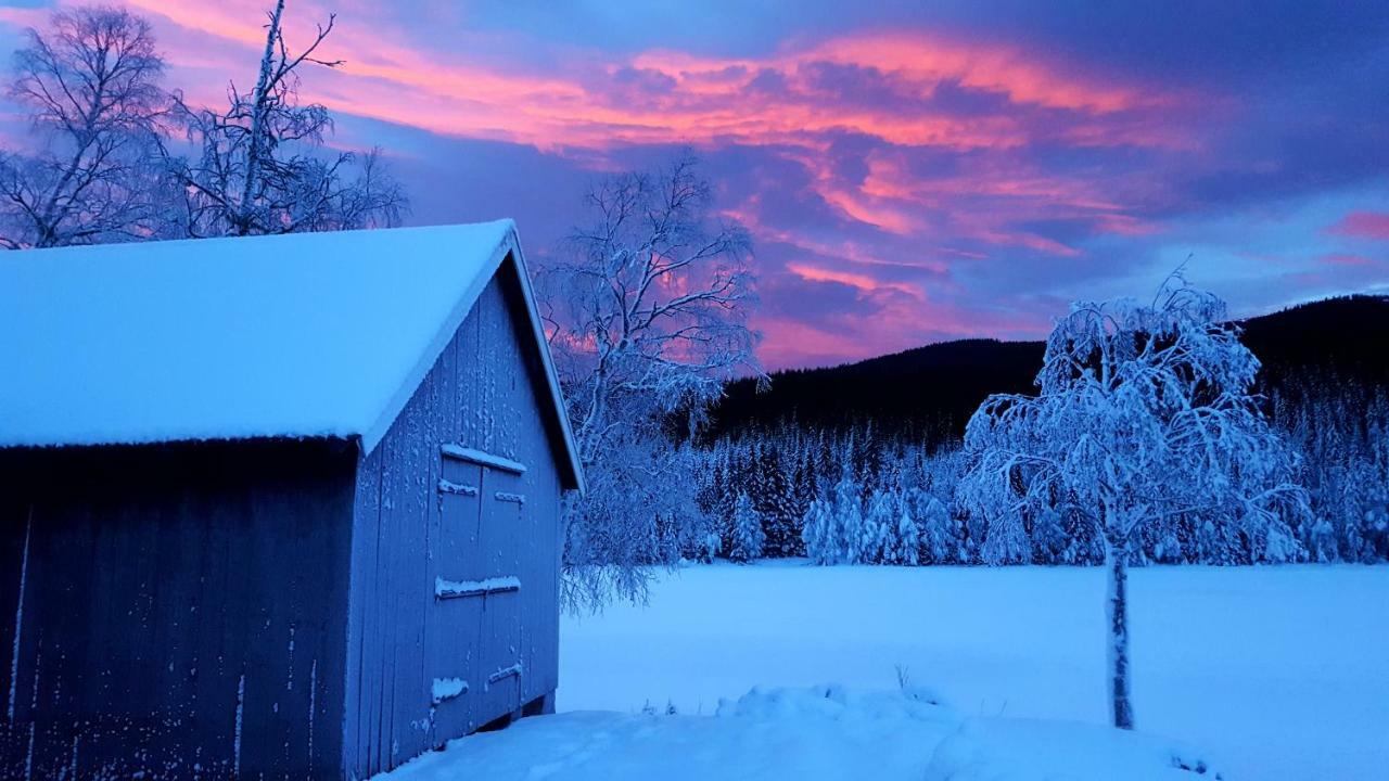 Det Gule Huset Hurdal Buitenkant foto